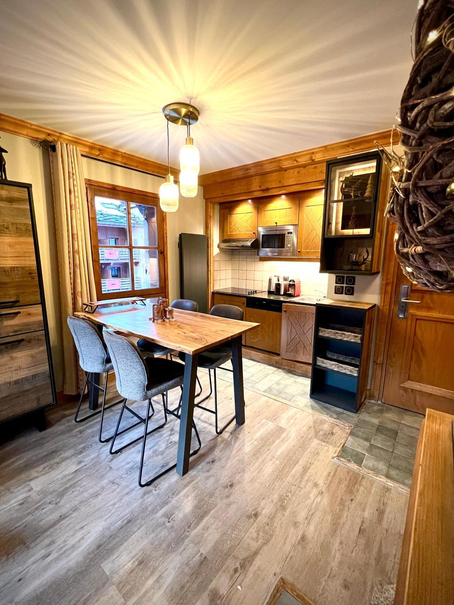 Arc 1950 - Chalet Des Lys - Appt Luxe 4 Pers Les Arcs  Bagian luar foto